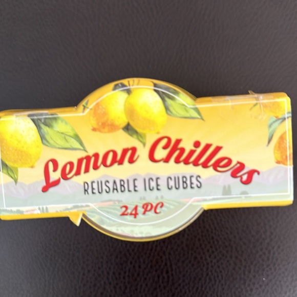 Evriholders Lemon Chillers 24 Piece Reusable Bonus: 16.5 OZ UNBREAKABLE Glass - Picture 4 of 4